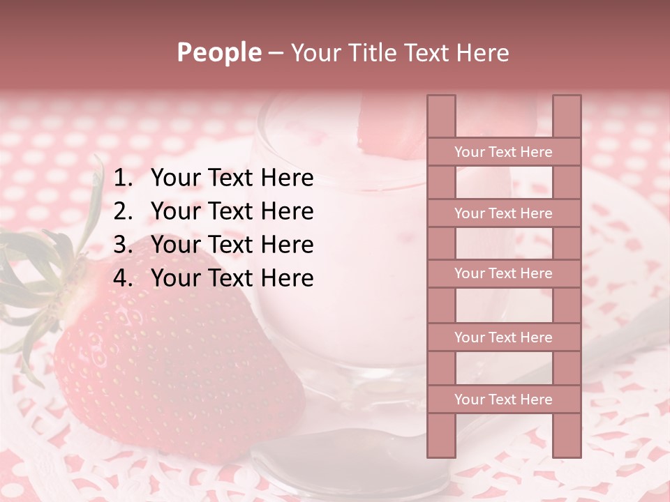 Smoothie Product Milk PowerPoint Template