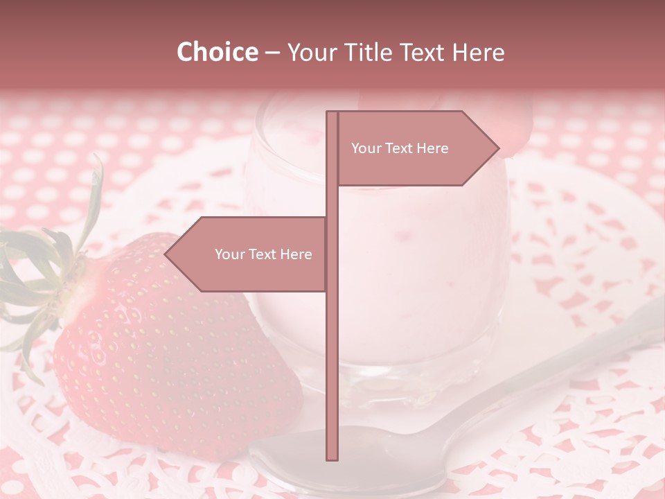 Smoothie Product Milk PowerPoint Template