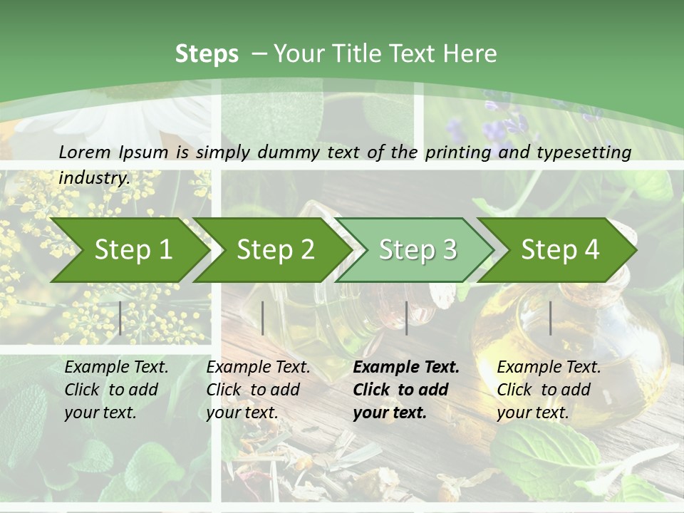 Fennel Alternative Health PowerPoint Template