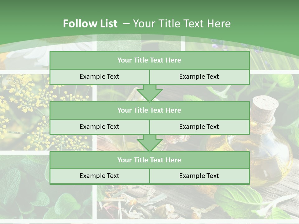 Fennel Alternative Health PowerPoint Template