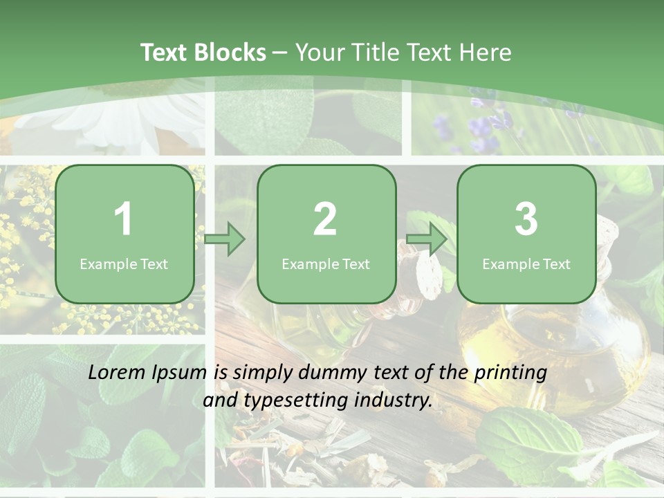 Fennel Alternative Health PowerPoint Template