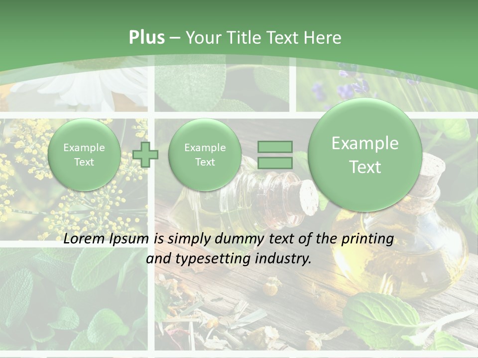 Fennel Alternative Health PowerPoint Template