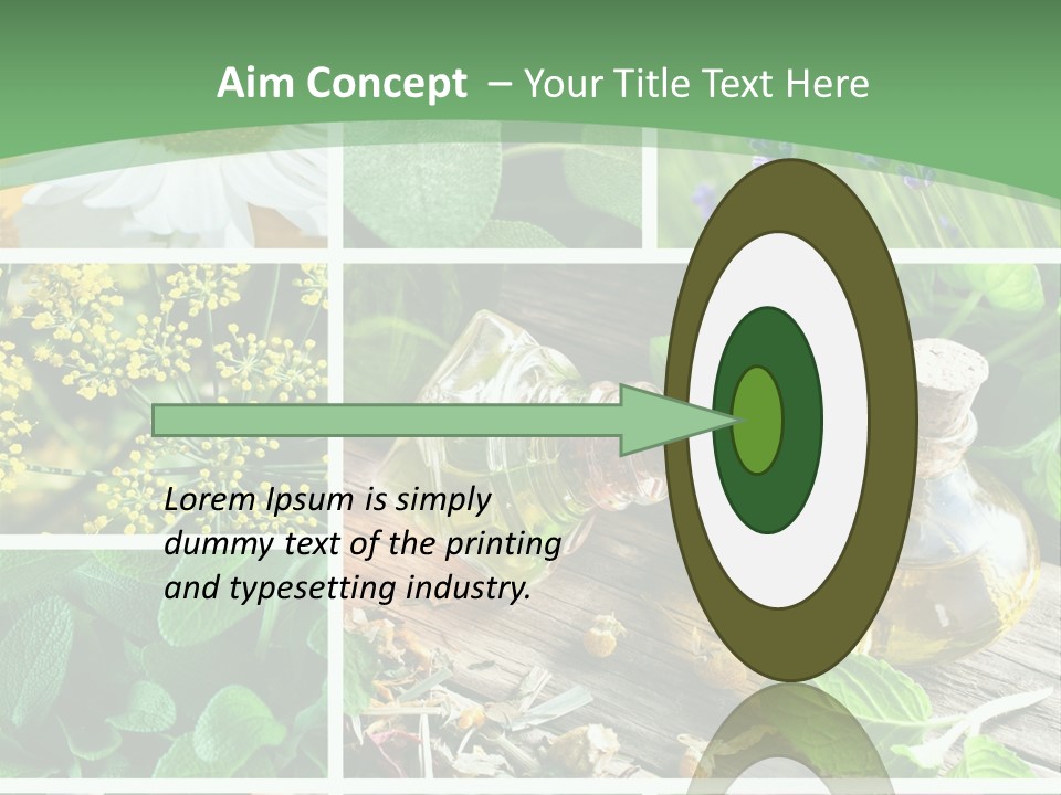 Fennel Alternative Health PowerPoint Template