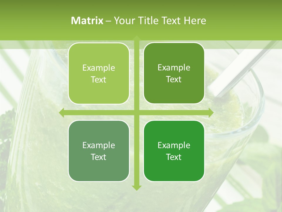 Herbs Food Drink PowerPoint Template