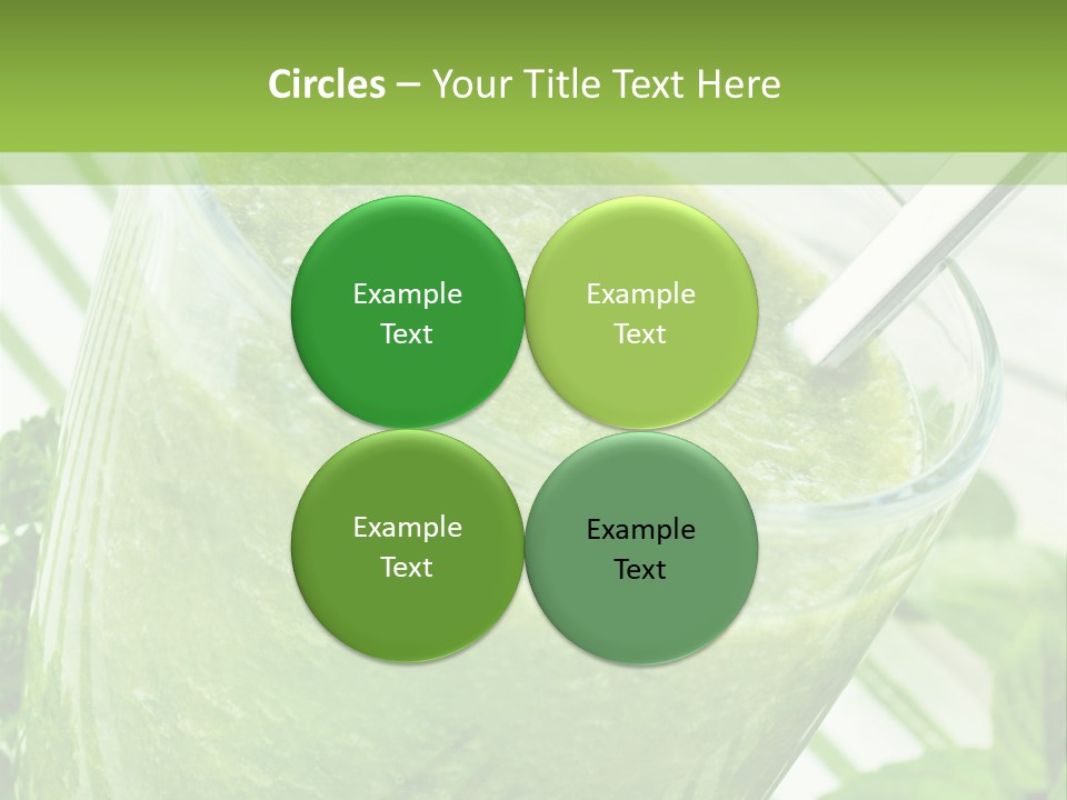 Herbs Food Drink PowerPoint Template