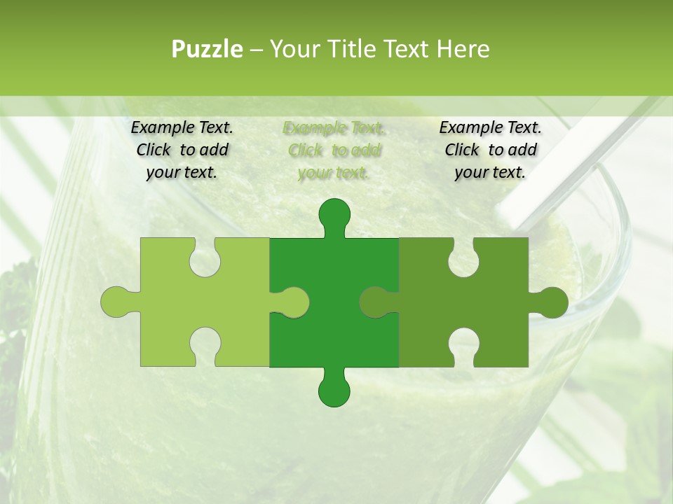 Herbs Food Drink PowerPoint Template