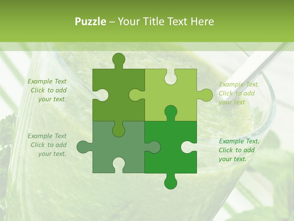 Herbs Food Drink PowerPoint Template