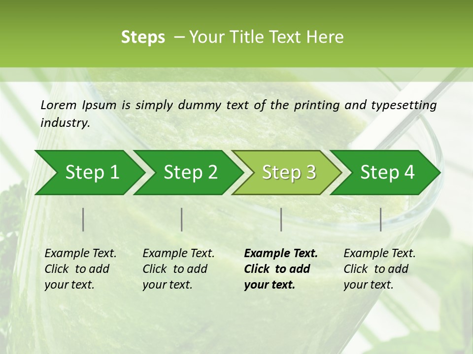 Herbs Food Drink PowerPoint Template