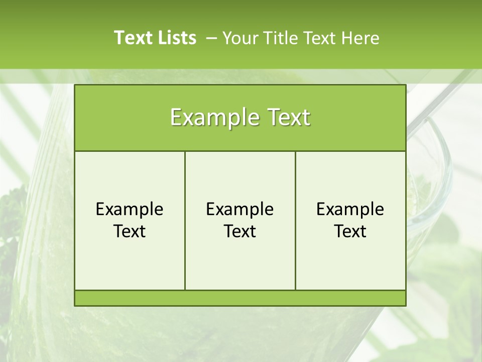 Herbs Food Drink PowerPoint Template