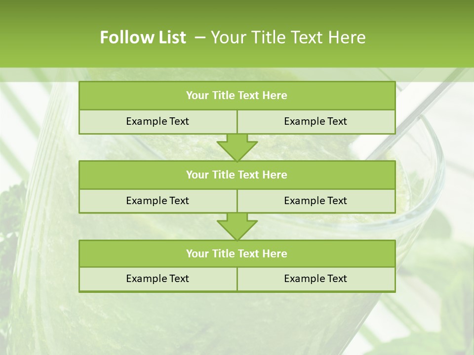 Herbs Food Drink PowerPoint Template