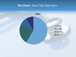 Medicine Frame Stethoscope Frame Treatment PowerPoint Template