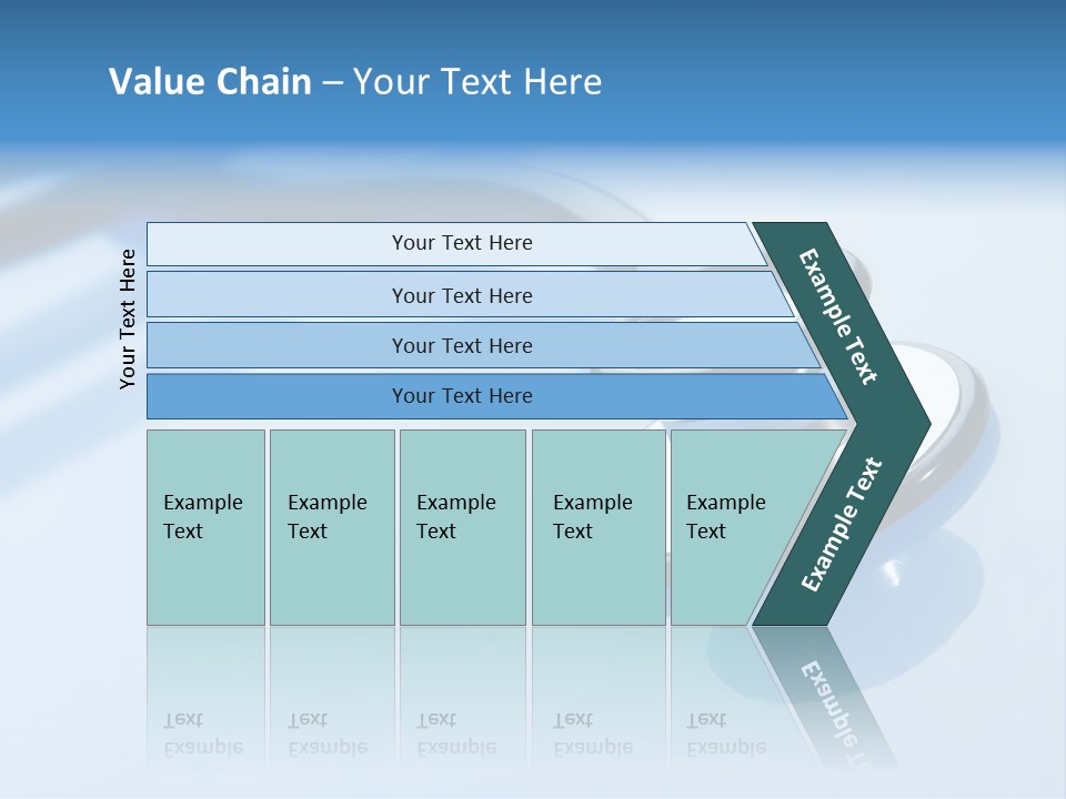 Medicine Frame Stethoscope Frame Treatment PowerPoint Template
