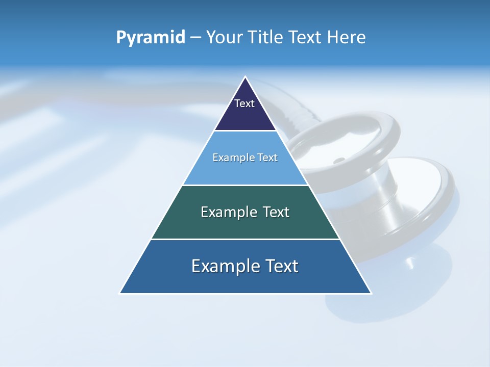 Medicine Frame Stethoscope Frame Treatment PowerPoint Template
