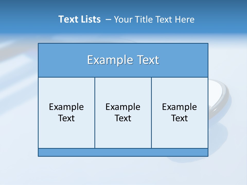 Medicine Frame Stethoscope Frame Treatment PowerPoint Template