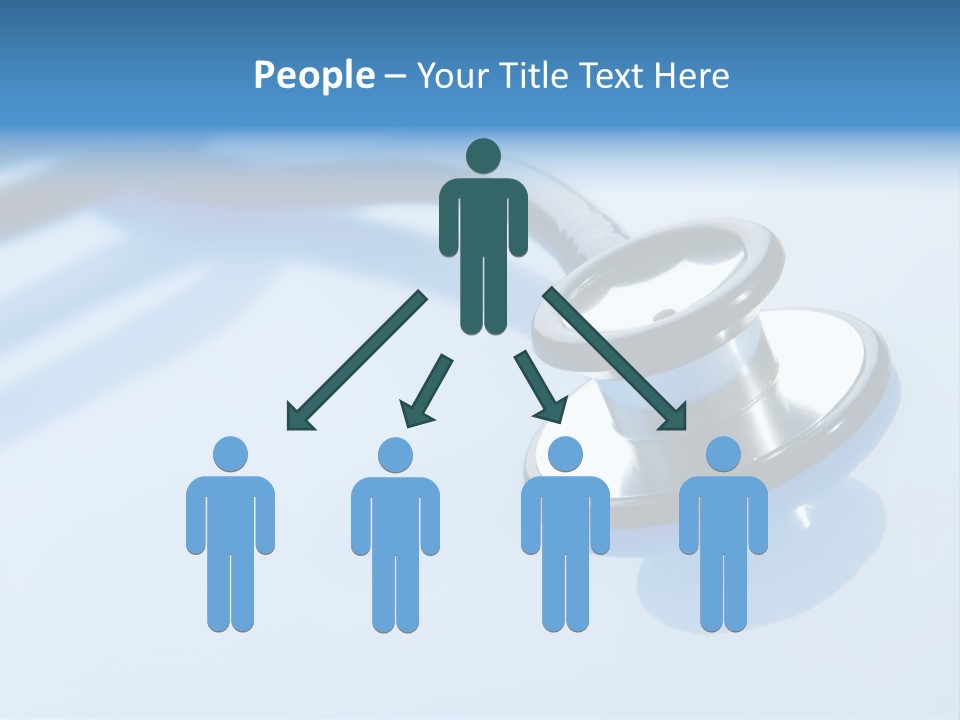 Medicine Frame Stethoscope Frame Treatment PowerPoint Template