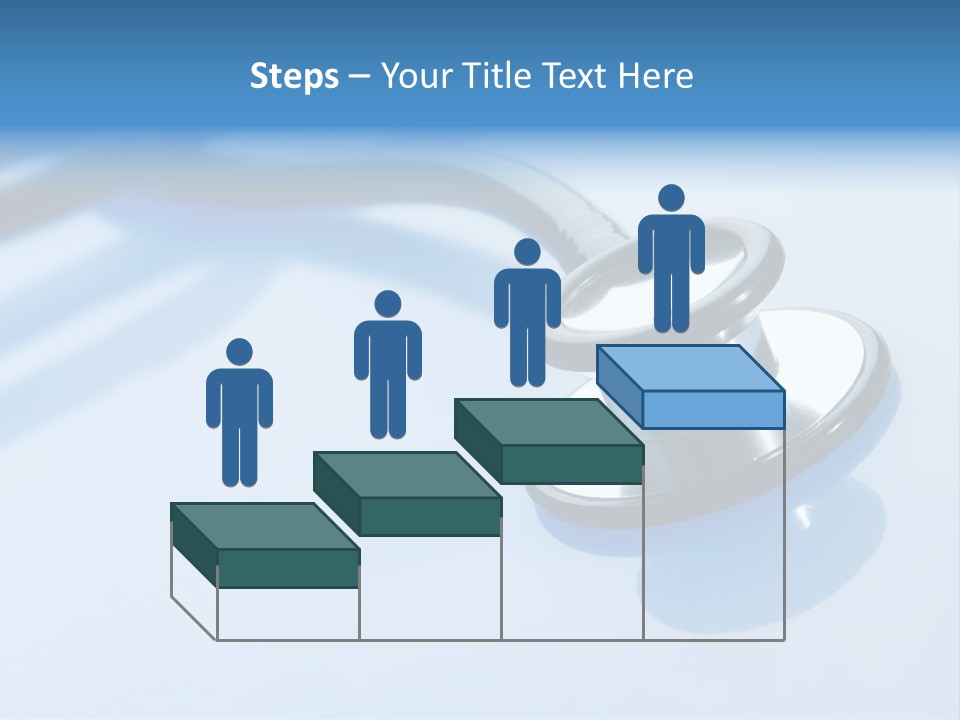 Medicine Frame Stethoscope Frame Treatment PowerPoint Template