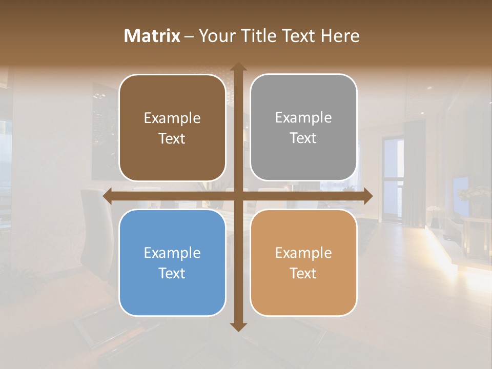 Decor Wallpaper Floorboard PowerPoint Template