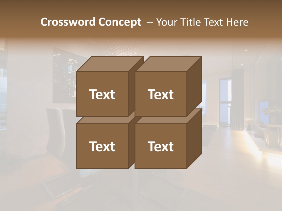 Decor Wallpaper Floorboard PowerPoint Template