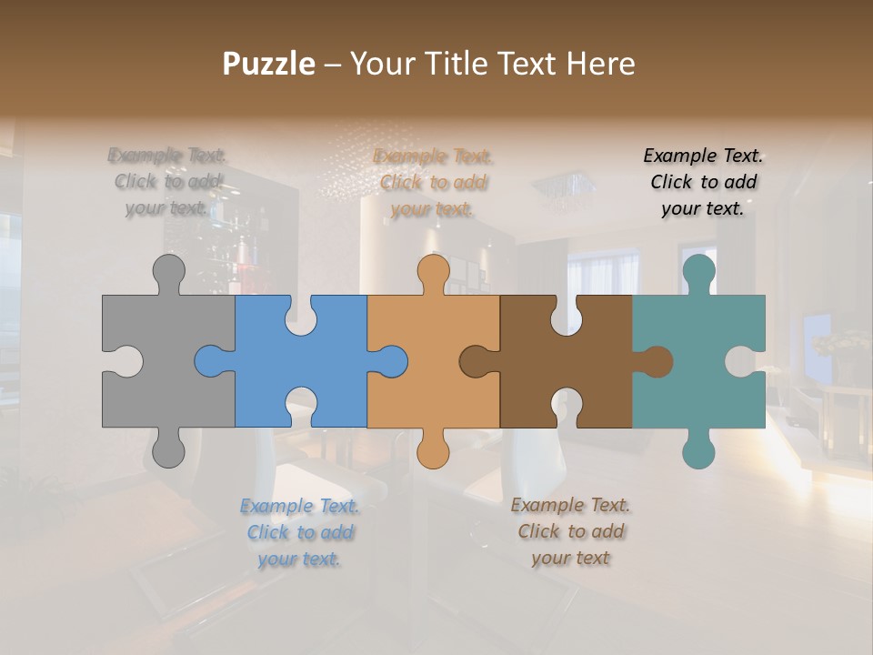 Decor Wallpaper Floorboard PowerPoint Template