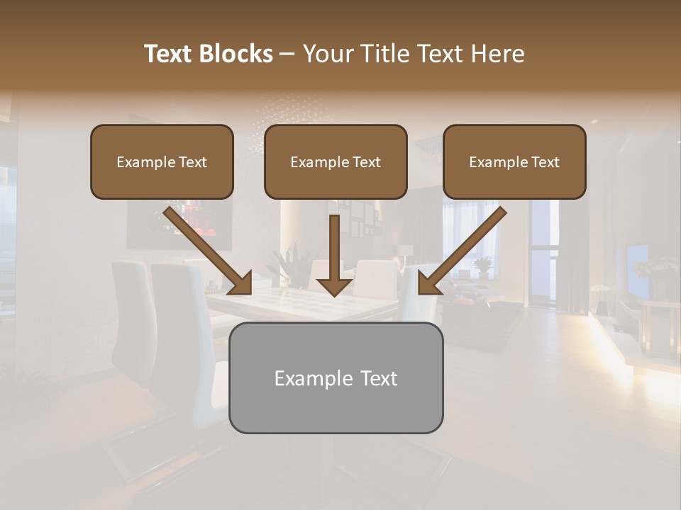 Decor Wallpaper Floorboard PowerPoint Template