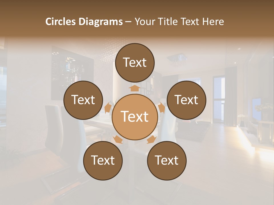 Decor Wallpaper Floorboard PowerPoint Template