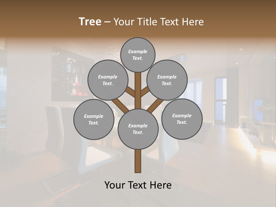 Decor Wallpaper Floorboard PowerPoint Template