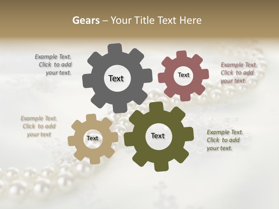 Fabric Ripple Waves PowerPoint Template