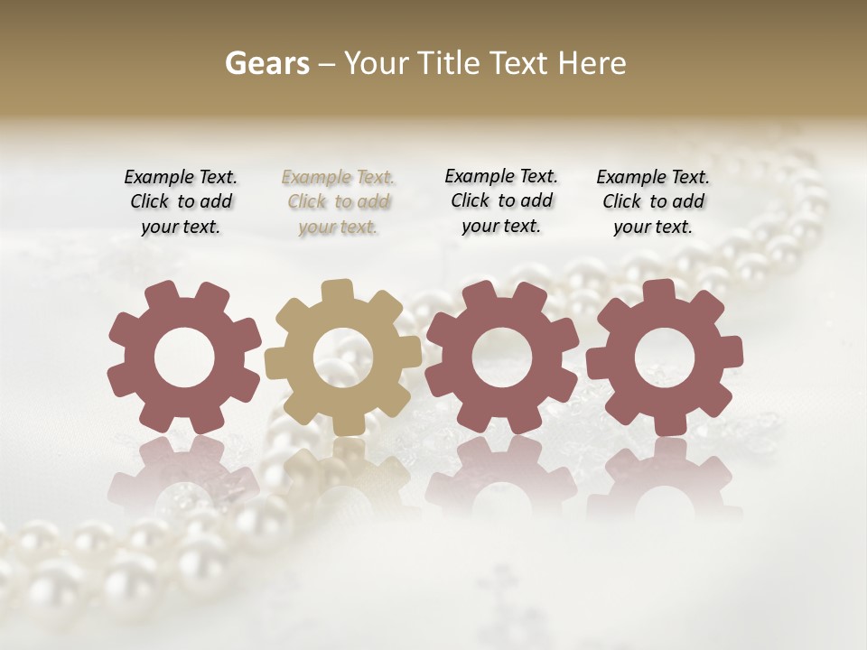 Fabric Ripple Waves PowerPoint Template