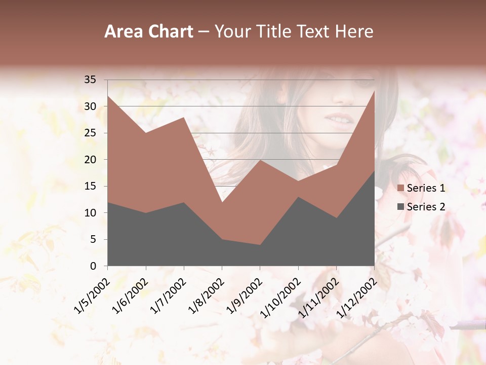 Glamour Makeup Sakura PowerPoint Template