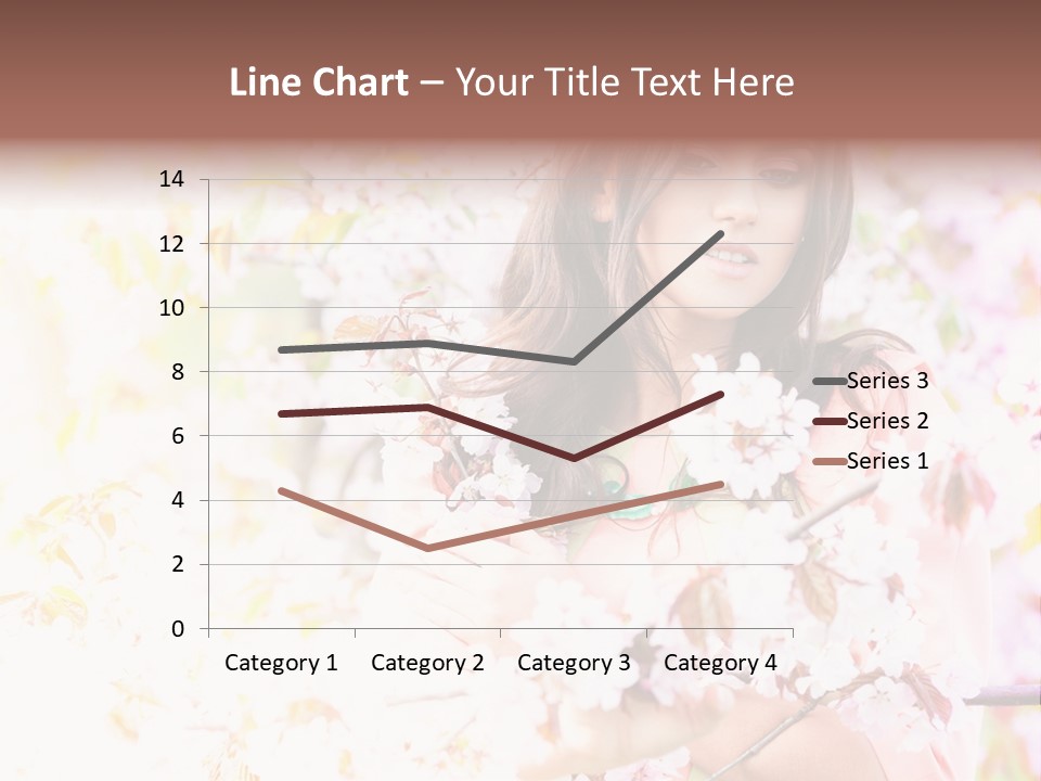 Glamour Makeup Sakura PowerPoint Template