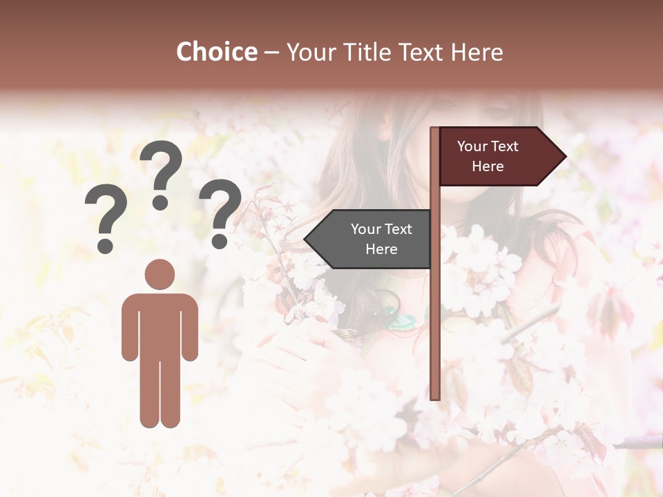 Glamour Makeup Sakura PowerPoint Template