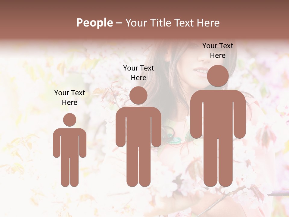 Glamour Makeup Sakura PowerPoint Template