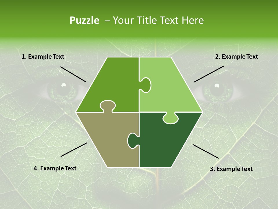 Woman Global Warming Environmental Protection PowerPoint Template
