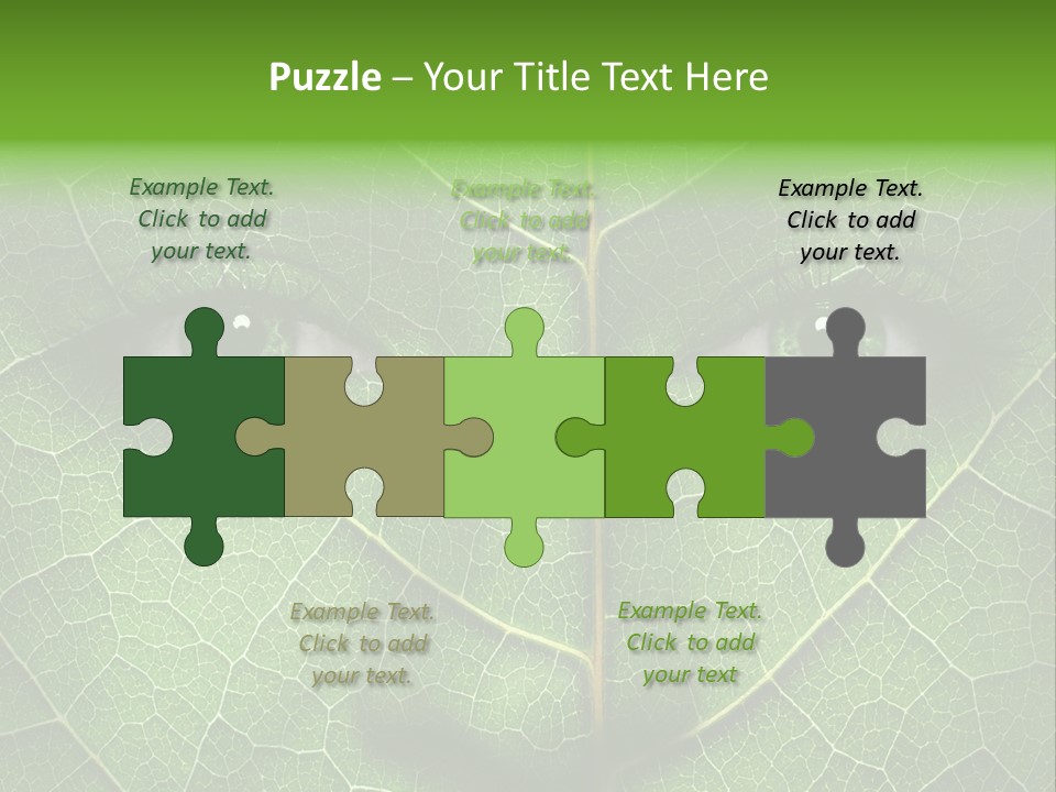 Woman Global Warming Environmental Protection PowerPoint Template