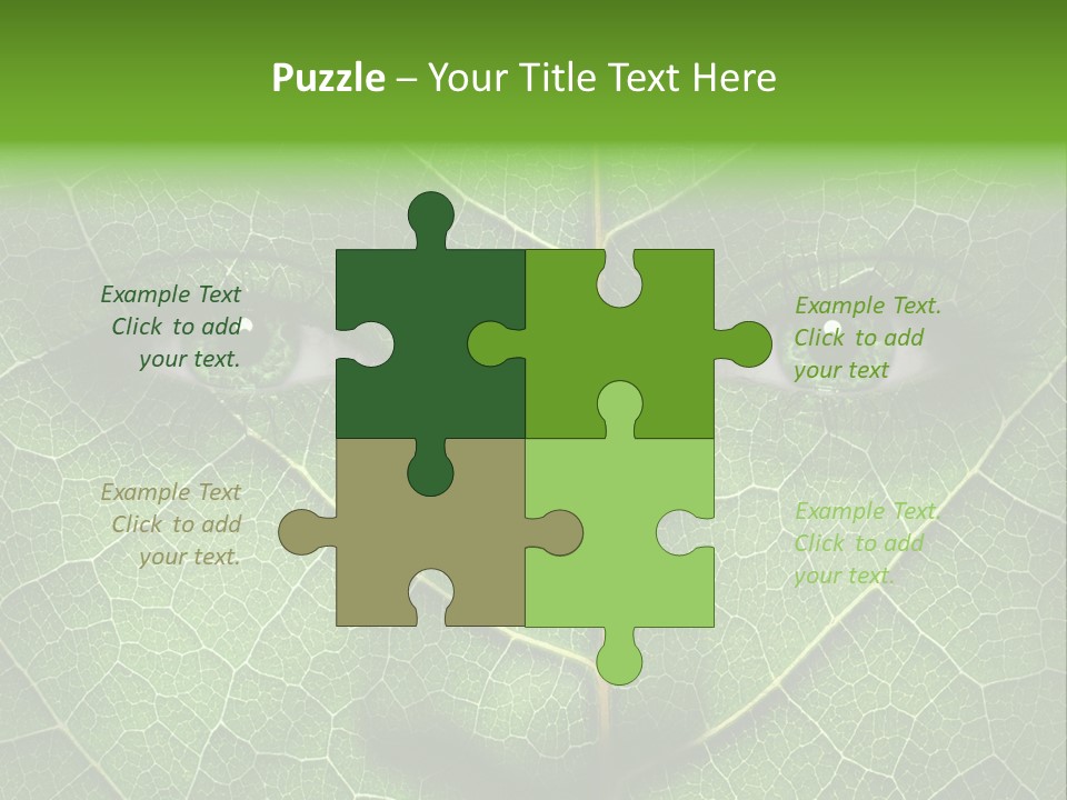 Woman Global Warming Environmental Protection PowerPoint Template