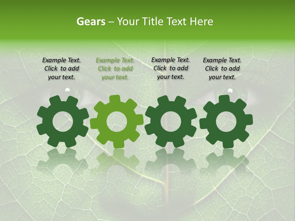 Woman Global Warming Environmental Protection PowerPoint Template