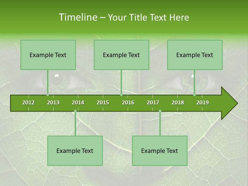 Woman Global Warming Environmental Protection PowerPoint Template