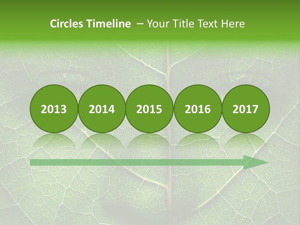 Woman Global Warming Environmental Protection PowerPoint Template