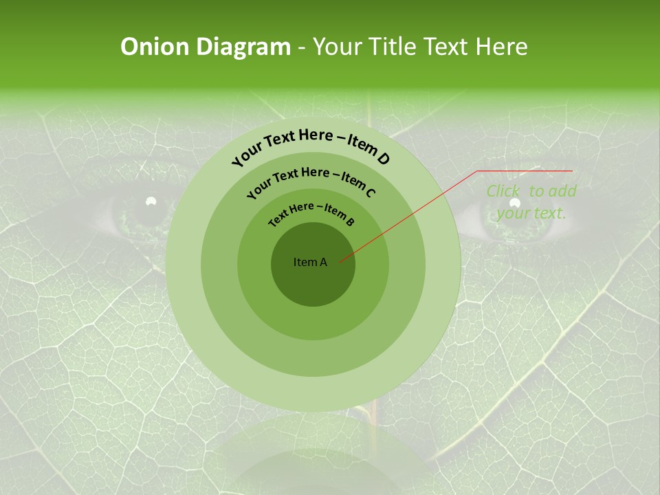 Woman Global Warming Environmental Protection PowerPoint Template