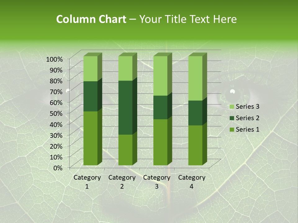 Woman Global Warming Environmental Protection PowerPoint Template