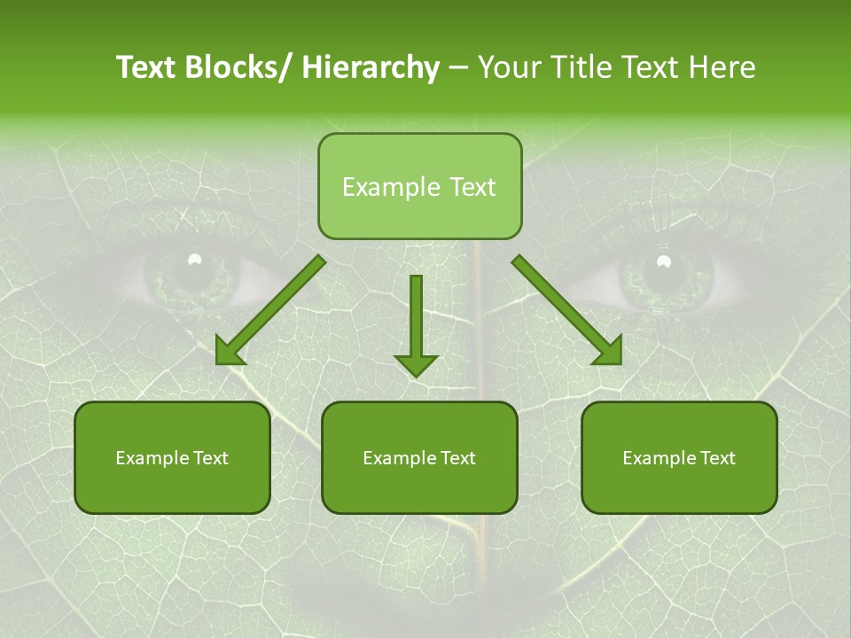 Woman Global Warming Environmental Protection PowerPoint Template