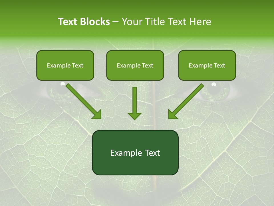 Woman Global Warming Environmental Protection PowerPoint Template