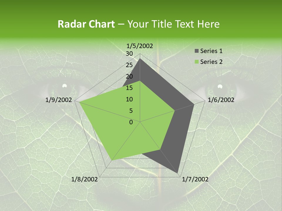 Woman Global Warming Environmental Protection PowerPoint Template