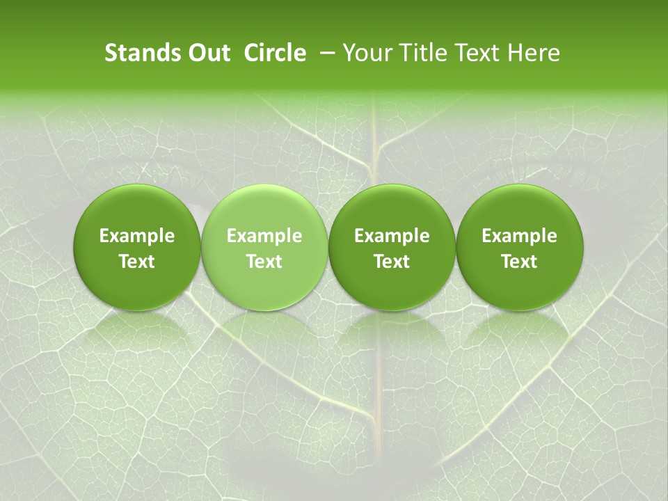 Woman Global Warming Environmental Protection PowerPoint Template