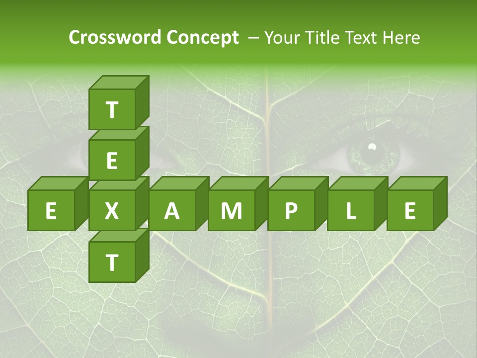 Woman Global Warming Environmental Protection PowerPoint Template