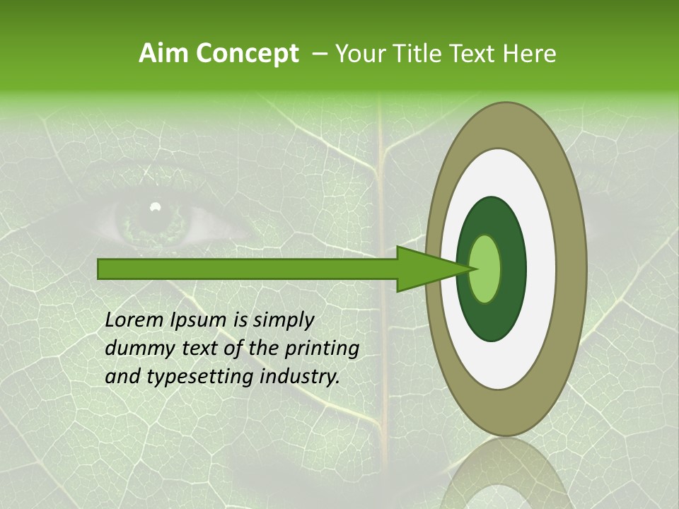 Woman Global Warming Environmental Protection PowerPoint Template