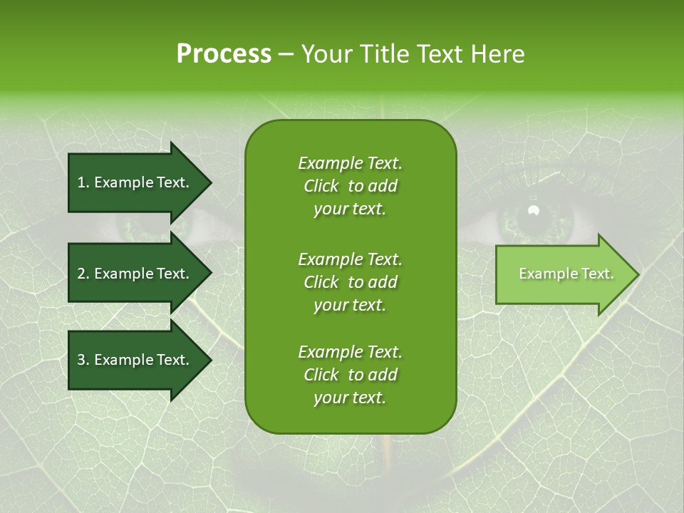 Woman Global Warming Environmental Protection PowerPoint Template