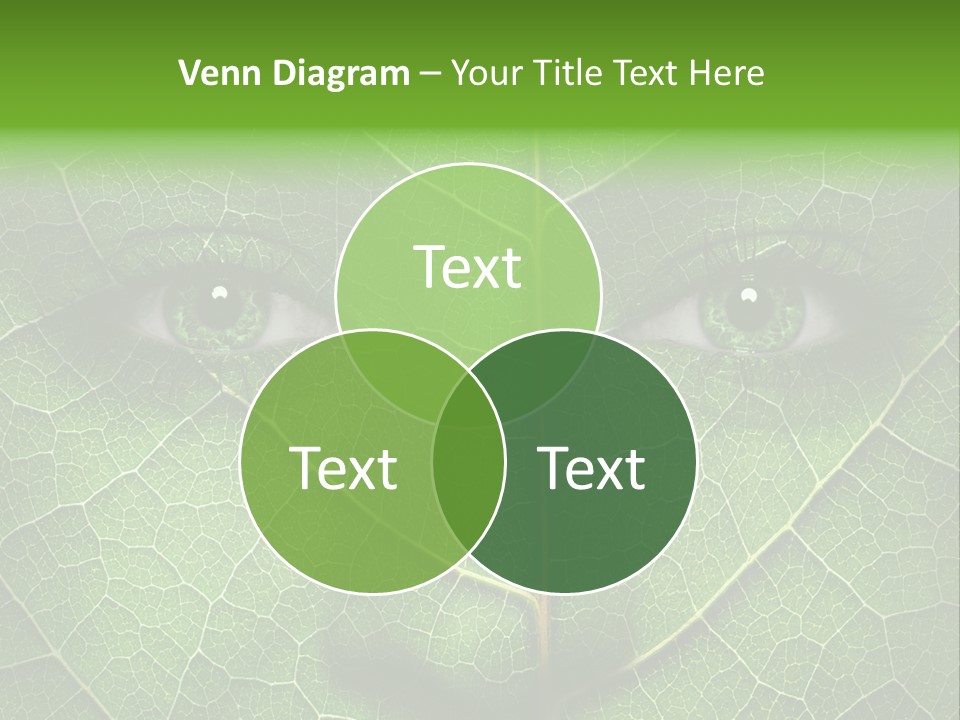 Woman Global Warming Environmental Protection PowerPoint Template