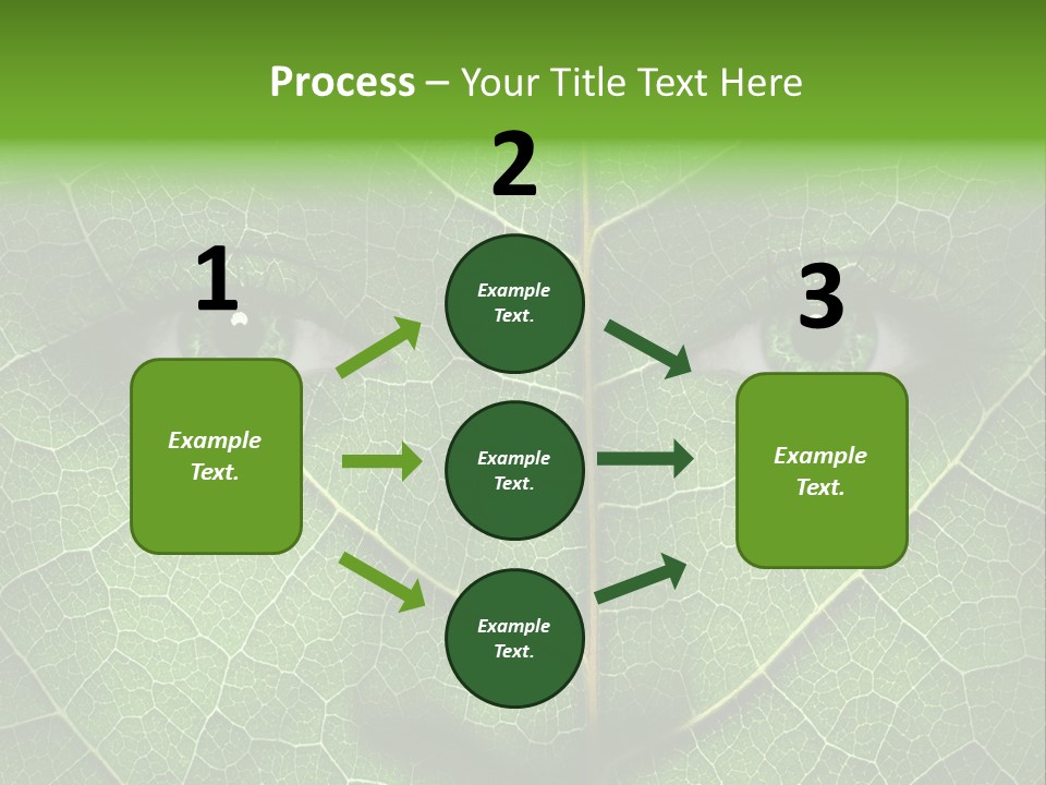 Woman Global Warming Environmental Protection PowerPoint Template