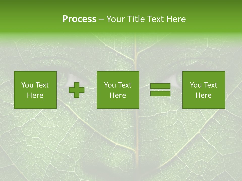 Woman Global Warming Environmental Protection PowerPoint Template